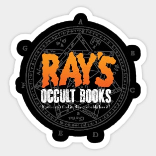 Rays Occult Books Sticker